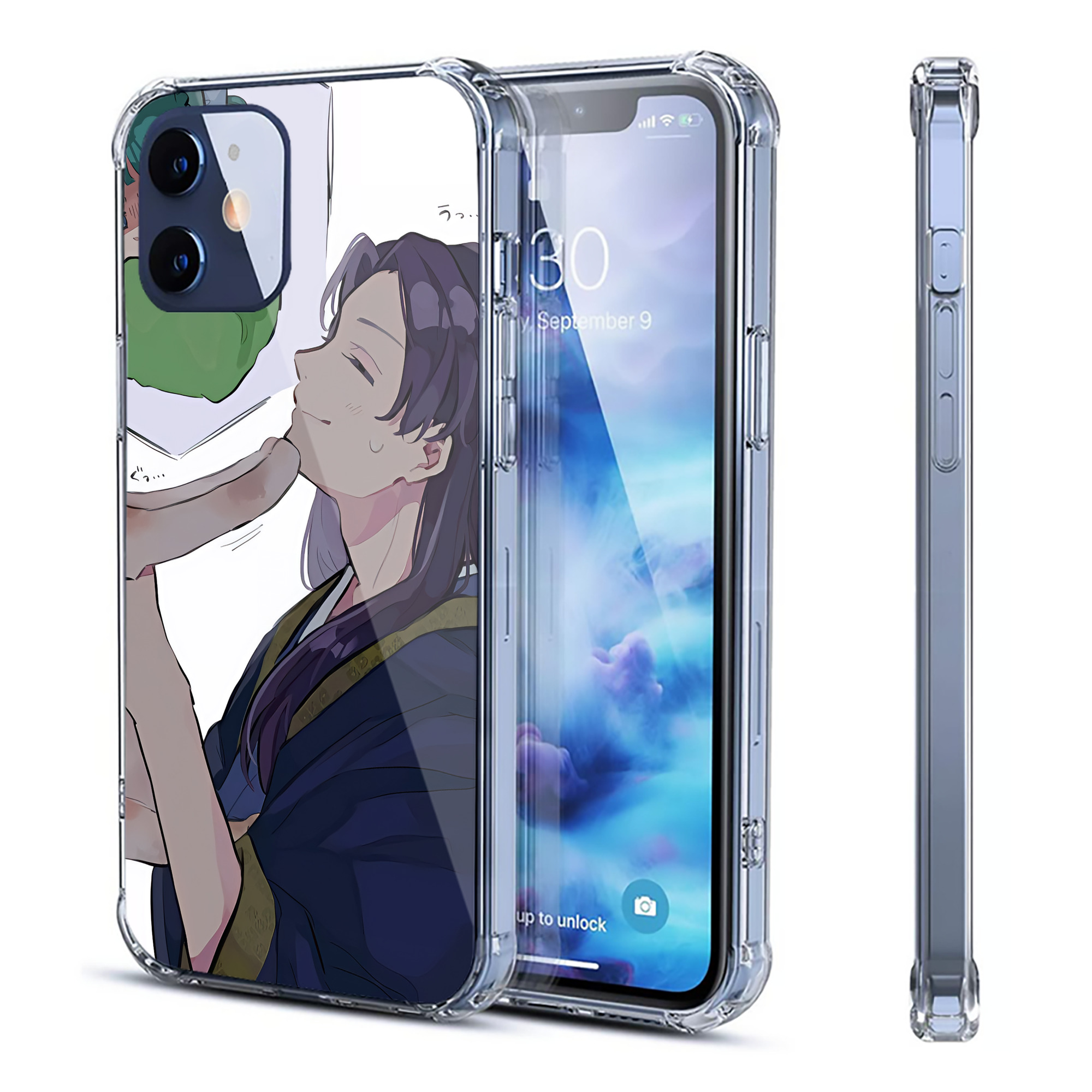 （画像用） 薬屋のひとりごと The Apothecary Diaries 【iPhone 12シリーズ対応】透明スマホケース（クリアソフトケース）